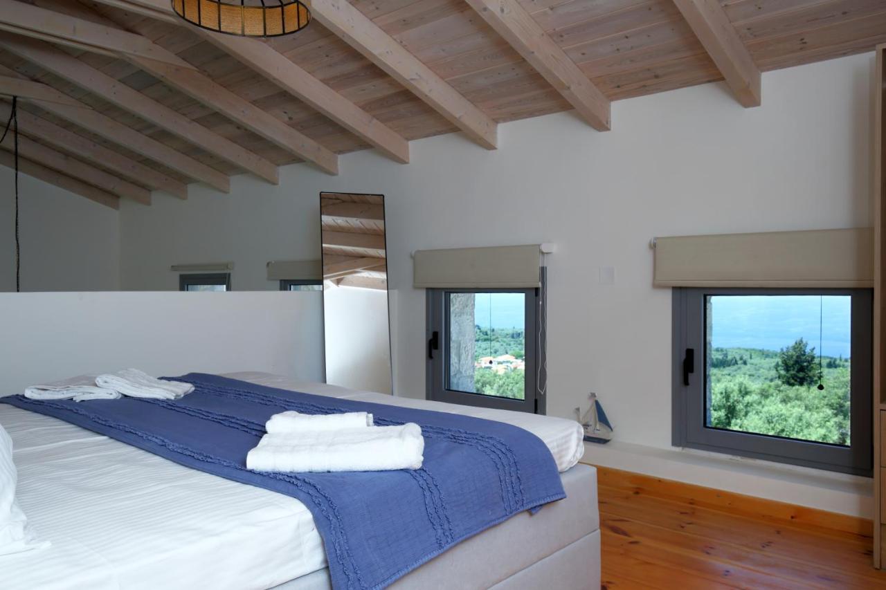 Tsakmakis Villas Luxury- Panoramic Sea View - Lefkada Tsoukalades Exterior photo