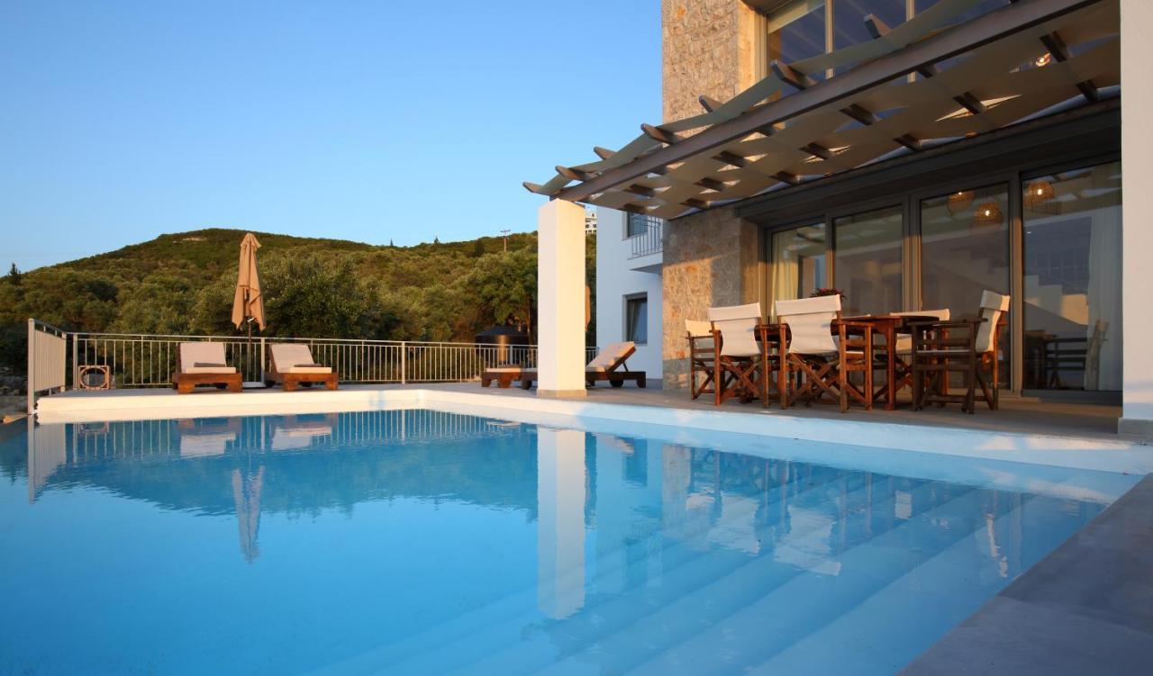 Tsakmakis Villas Luxury- Panoramic Sea View - Lefkada Tsoukalades Exterior photo