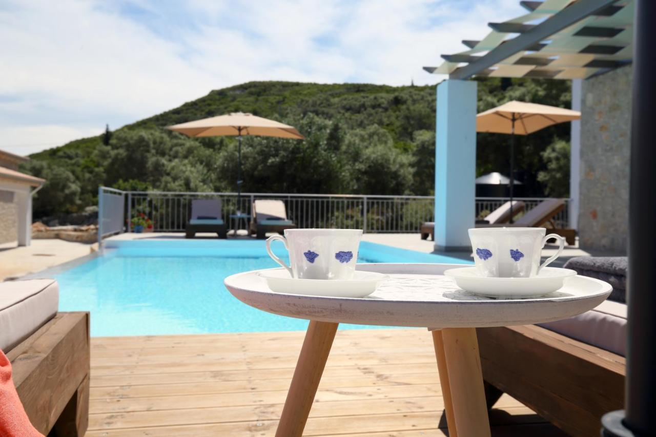 Tsakmakis Villas Luxury- Panoramic Sea View - Lefkada Tsoukalades Exterior photo