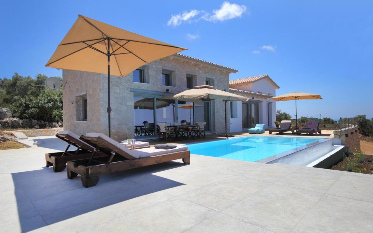 Tsakmakis Villas Luxury- Panoramic Sea View - Lefkada Tsoukalades Exterior photo
