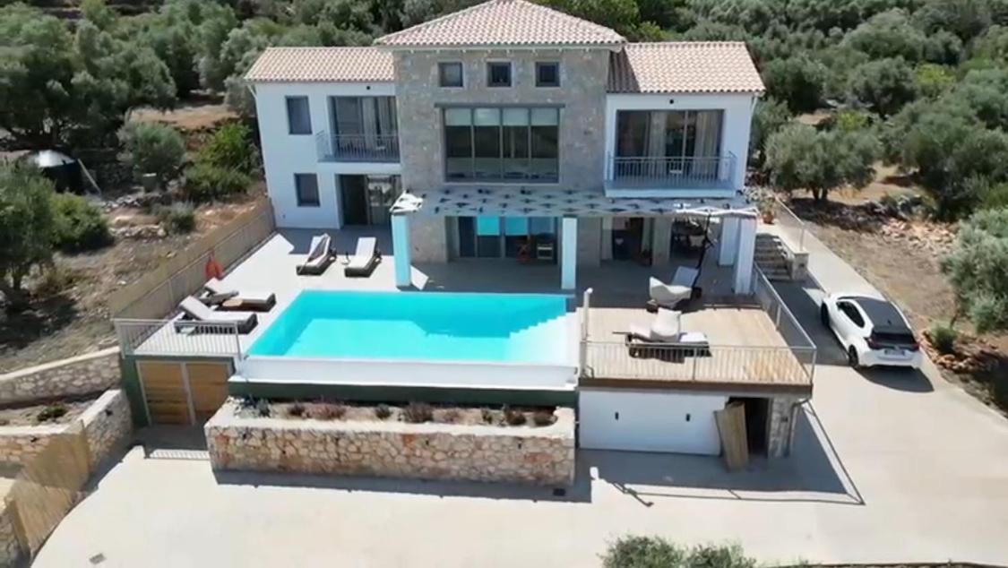 Tsakmakis Villas Luxury- Panoramic Sea View - Lefkada Tsoukalades Exterior photo