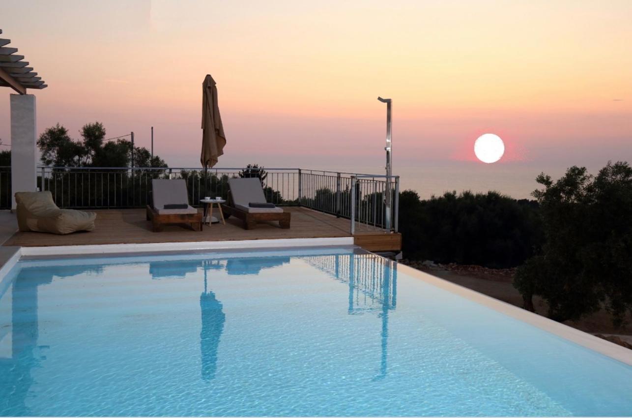 Tsakmakis Villas Luxury- Panoramic Sea View - Lefkada Tsoukalades Exterior photo